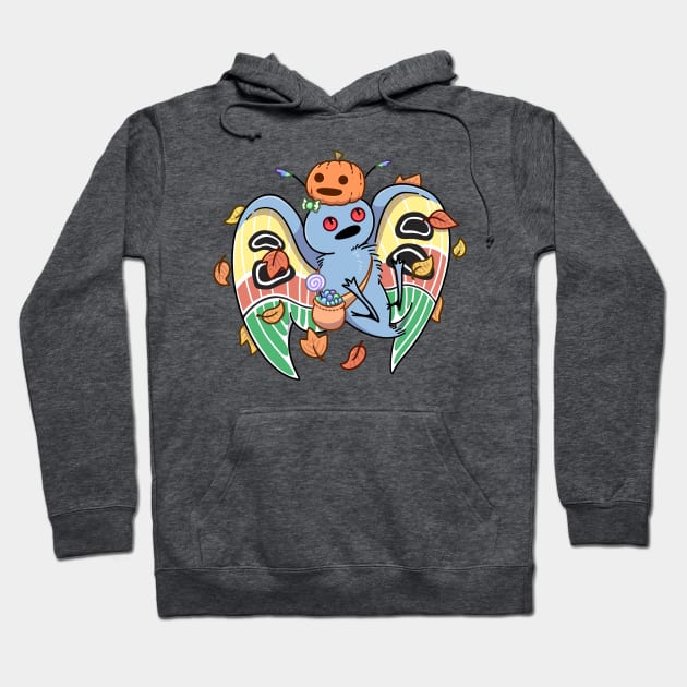 Halloween Mothman Hoodie by ziodynes098